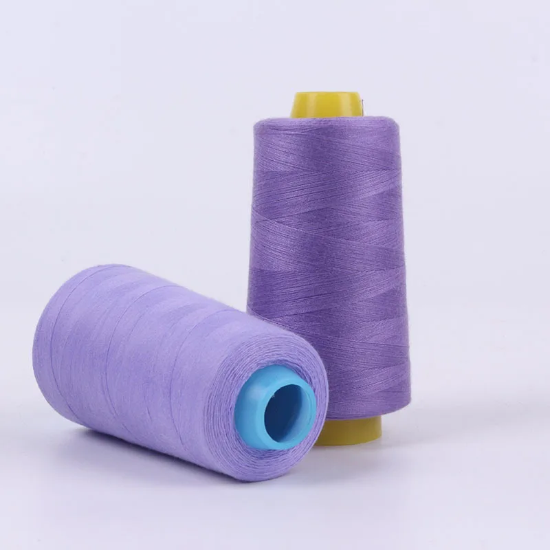 Factory direct sales cheap 3000 yards high-speed 402 polyester sewing thread for sewing garment