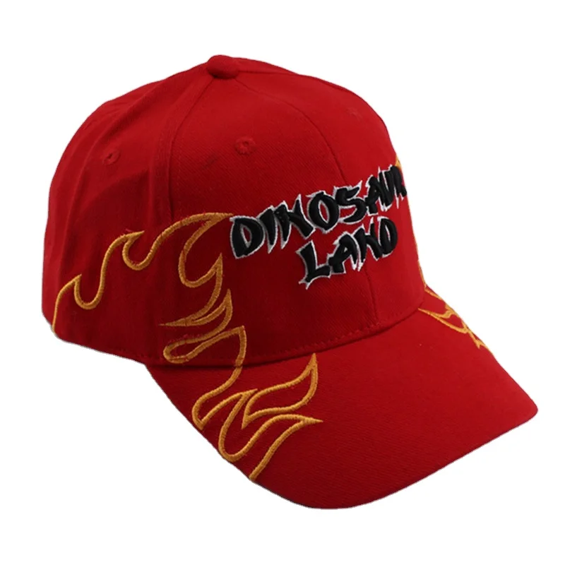 racing baseball hat custom logo 3D embroidery lux dad cap for racing wearing
