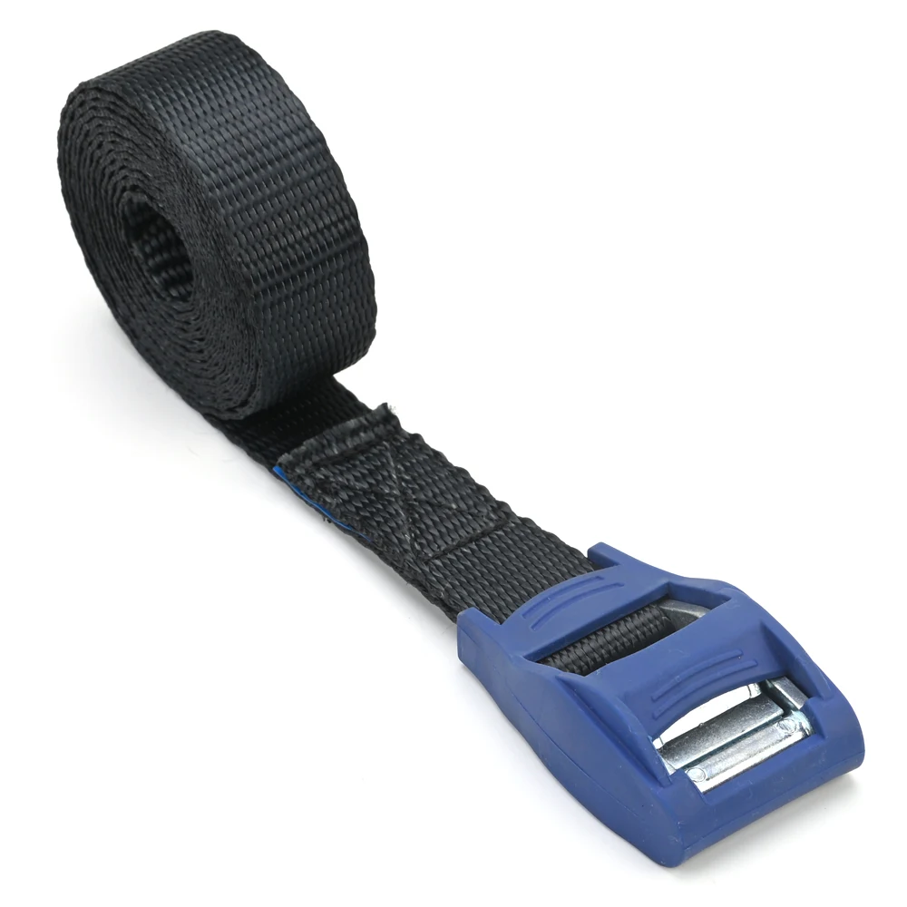 1 Inch High Quality  Cargo Lashing Cam Buckle Strap ATV Tie Downs Motorcycle Tie Down Straps With Hook