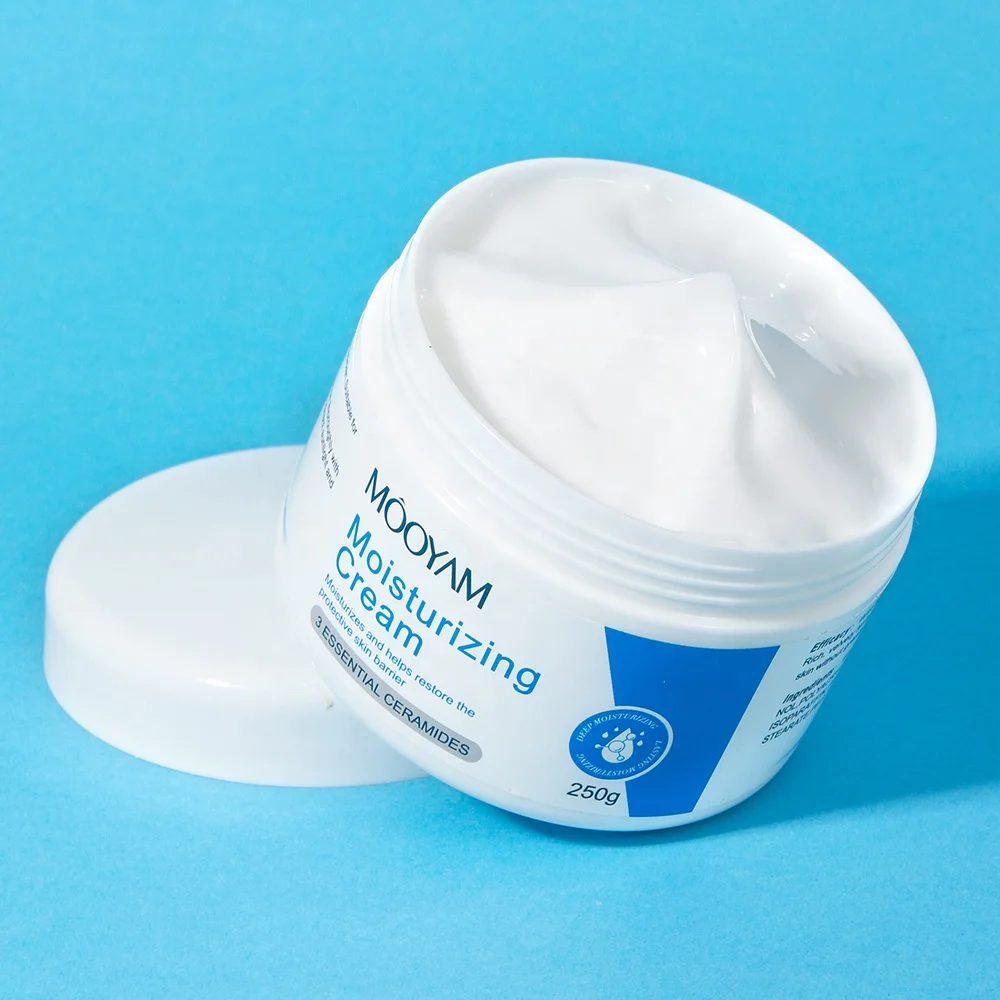 Private Label Organic Glowing Moisturizer Cream Face Anti Aging Brightening Whitening Hyaluronic Acid Face Cream