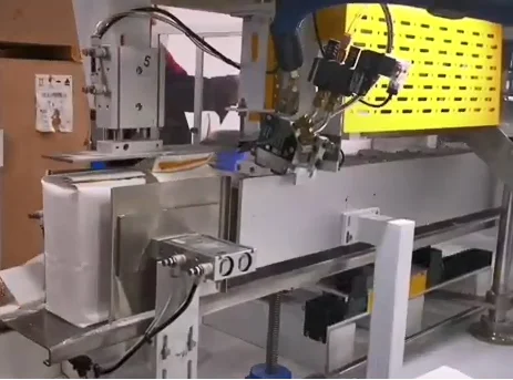 Low Cost Small Salt Packing Machine 20-30 Bags/min Salt Filling Machine Paper Bag Glue Filling Machine