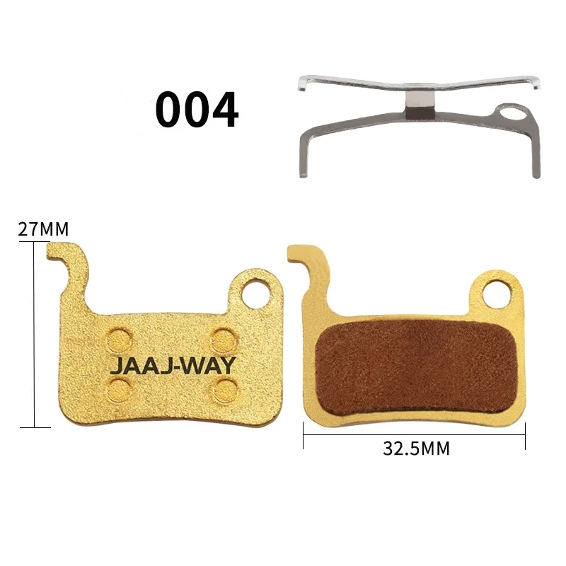 2024 Less Noise Best bicycle  Universal Full Metal Disc Brake Pad