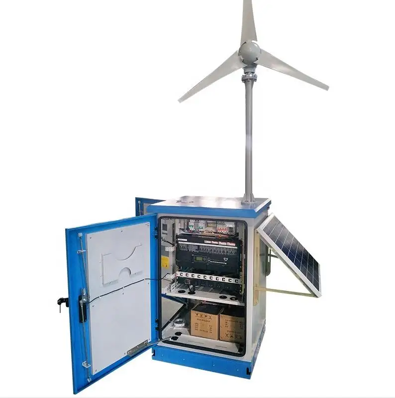 solar wind power generation system with lithium battery certified renewable energy solar wind turbine