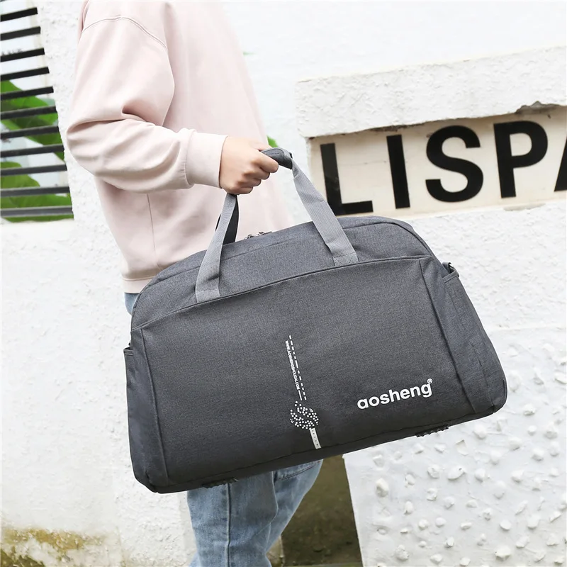 Panic Buying Clear Color Lavender Color Khaki Color Gym Bags