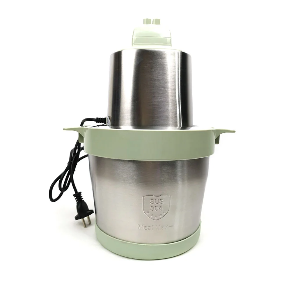 commercial 6L stainless steel bowl double-speed electric yam pounder fufu pounder blender mixer meat grinder