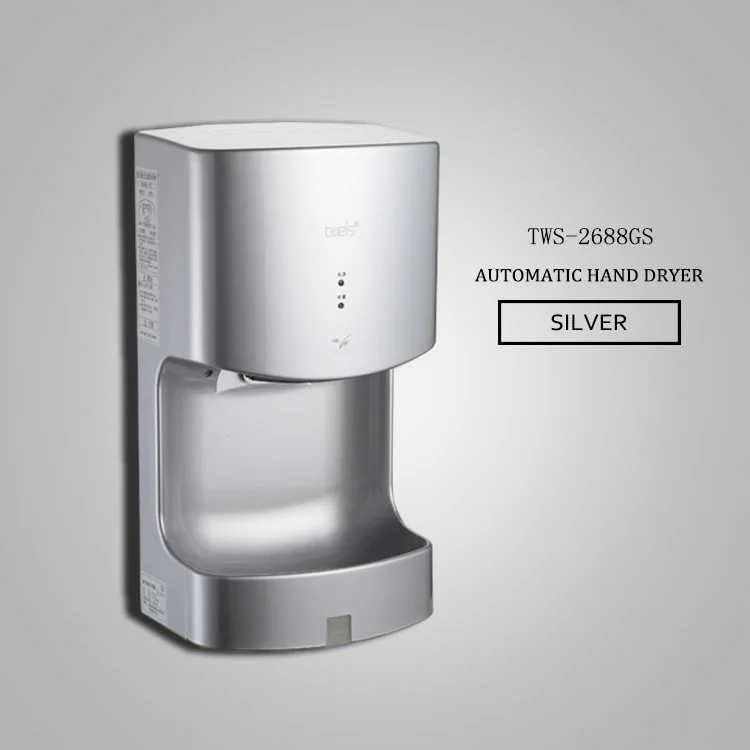 2020 Newest design high quality  professional touchless big cold and hot hand dryer