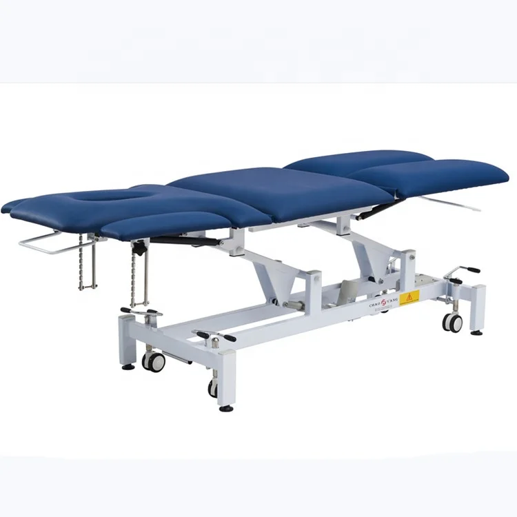 Spa Center Osteopathic Physiotherapy Bed Therapeutic Massage Bed Hospital Medical Rehab Bed For Chiropractic And Treatment