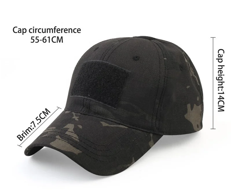 BORYOPTICS Wholesale gorra gorras de beisbol deportivas Custom snapback Baseball Sport Cap Camo Tactical Cap