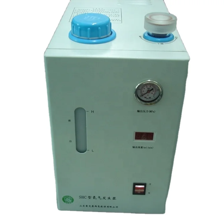 500ml/min SHC Series  gas production machine alkaline water electrolysis hydrogen generator