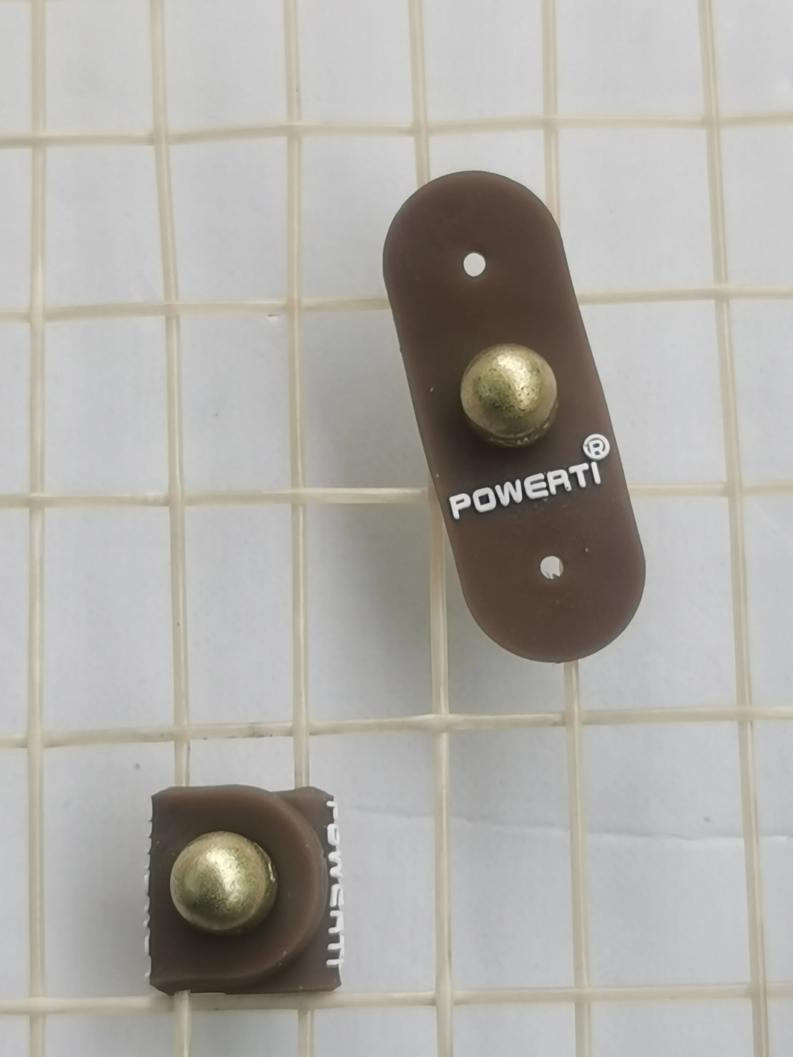 Двойной металлический амортизатор вибрации теннисной ракетки POWERTI/амортизатор ракетки