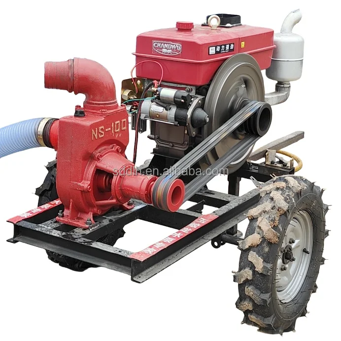 NS80 NS100 Self-priming water pump Agriculture irrigation water pump 18HP Diesel pump