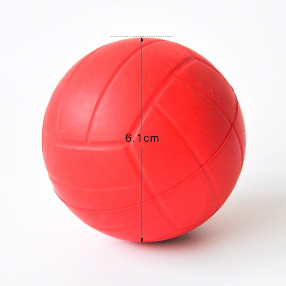 Indestructible Tough Strong Dog Ball, , 100% Non-Toxic Chew Toy, Natural Rubber Baseball-Sized Bouncy Dog Ball
