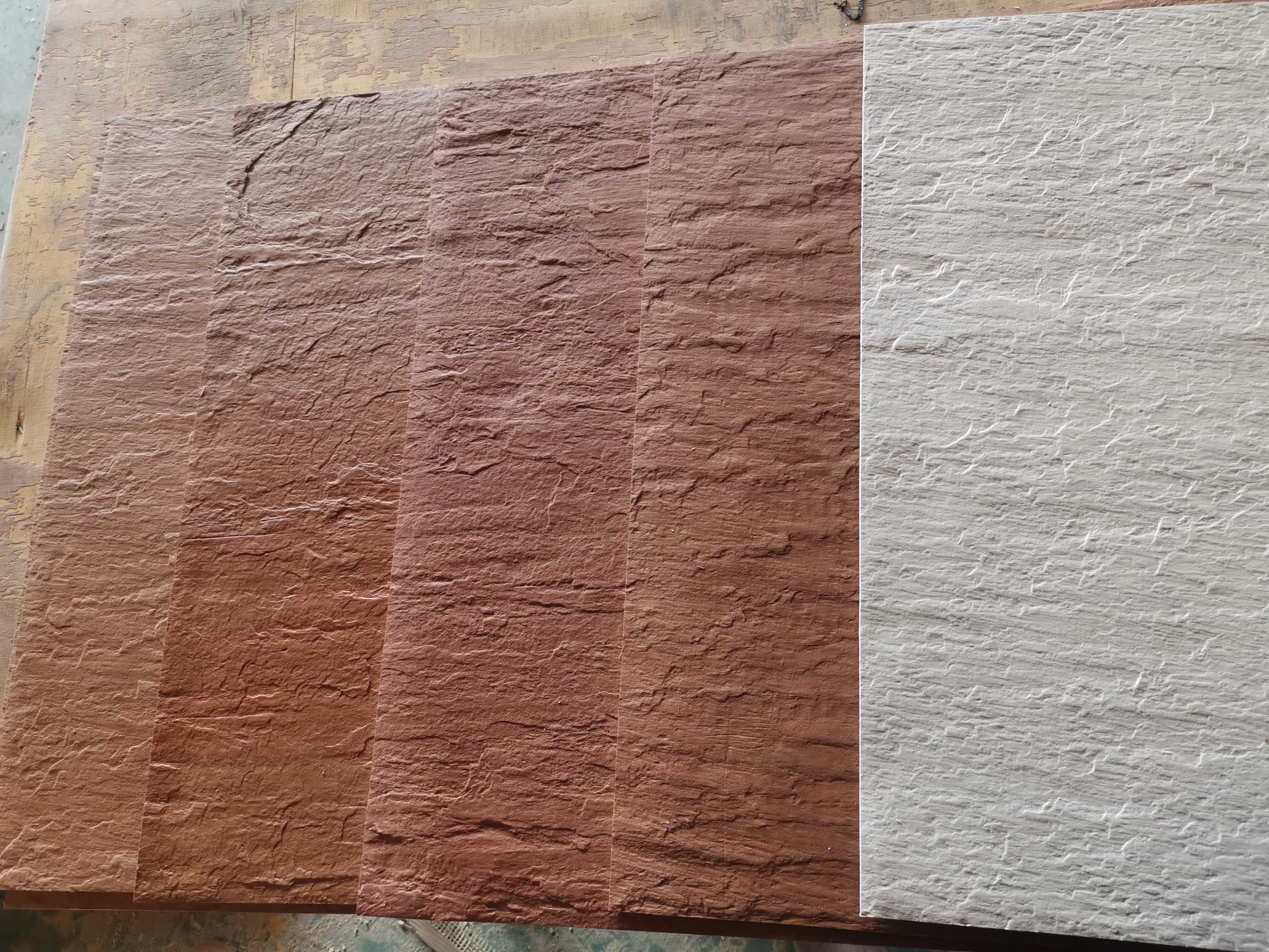 waterproof light flexible clay exterior cladding wall  tile