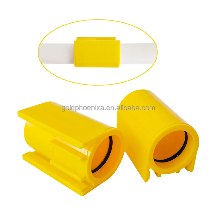 YYC 25mm 26.5mm Pipe Fitting Plastic Poultry Layer Broiler Chicken Drinking Line Accessories Water pipe Connector
