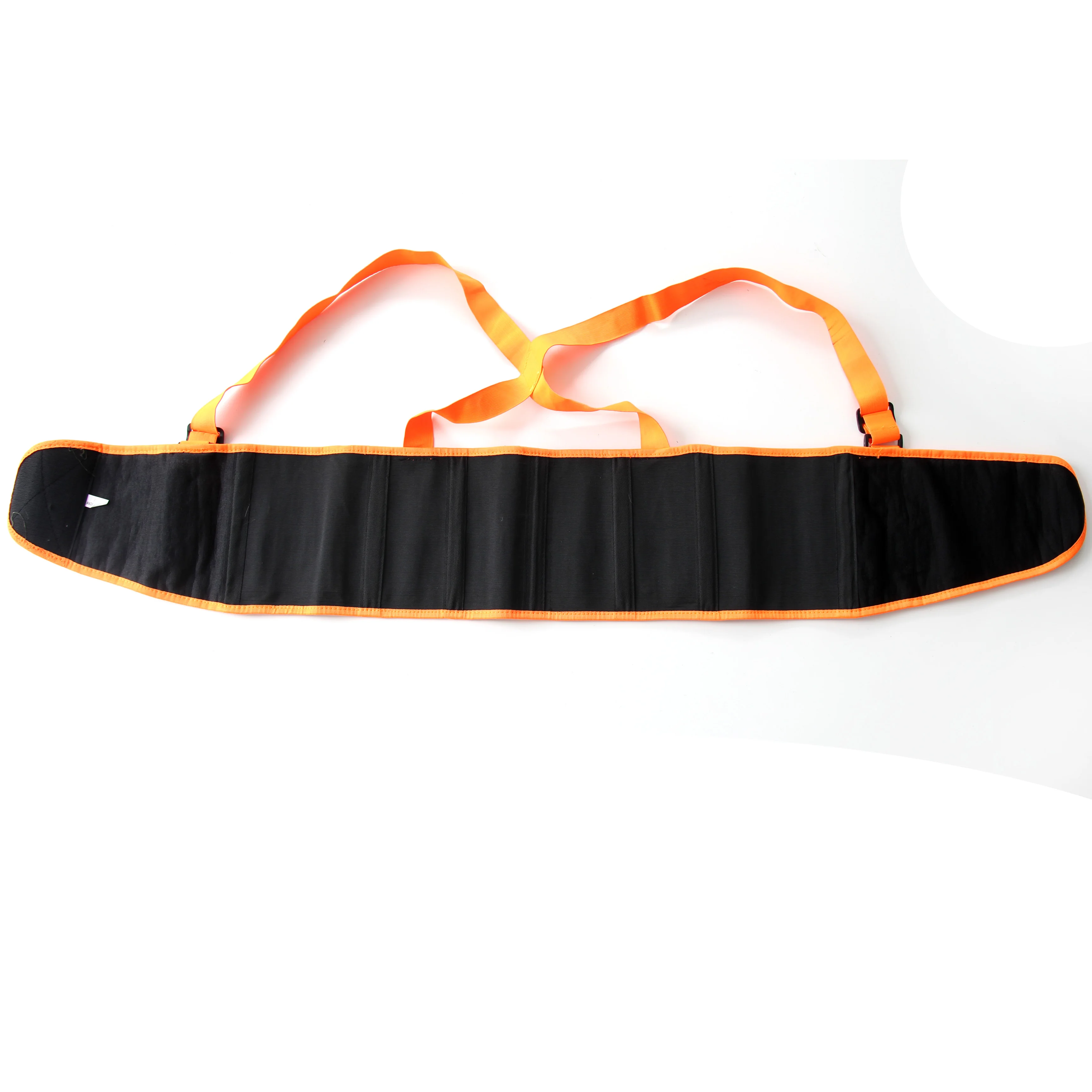 Reflective adjustable waist lumbar back support belt