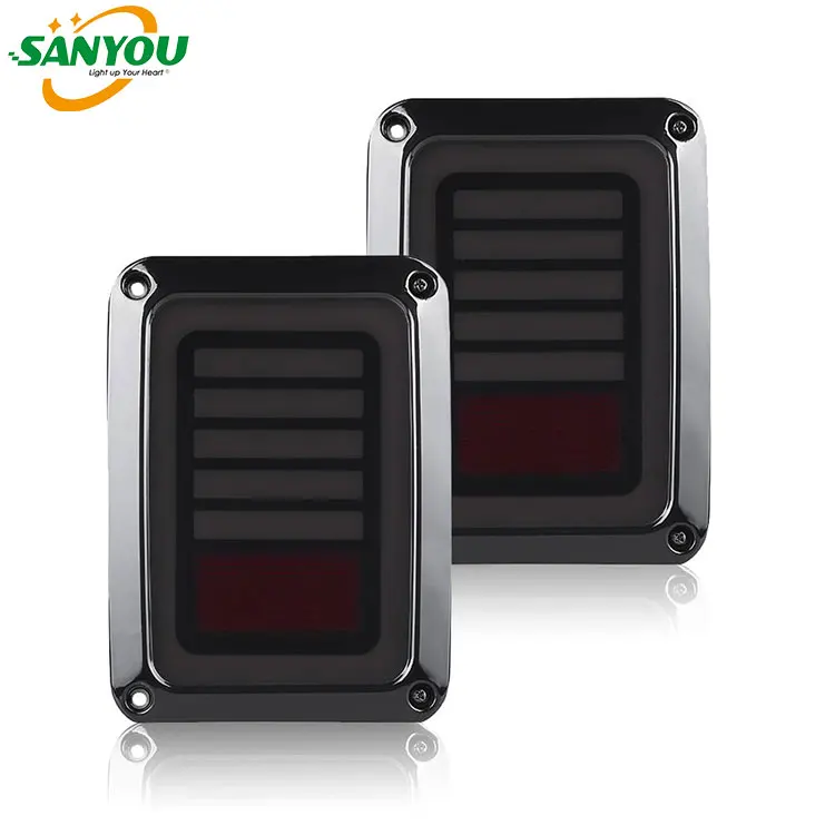 
SANYOU Factory Dropship Tail Light Rear Brake Light Replacement LED Tail Light For Jeep Wrangler 