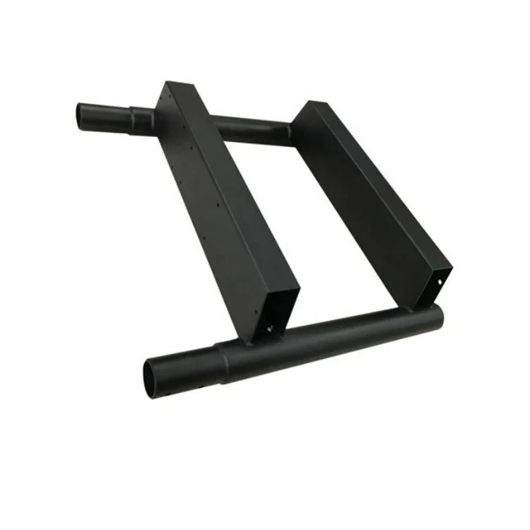 Professional Sheet Metal Stamping Service Factory Black Coating Steel Tube Punching Welding For Furniture Massage Table Leg