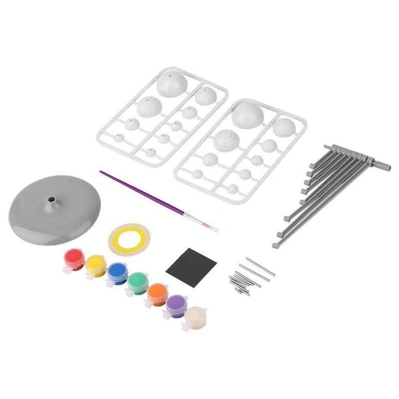 KSF Solar System Nine Planets Model Science Kit Preschool Toy Educational Space Planet Toys For Kids Learning Children Toys