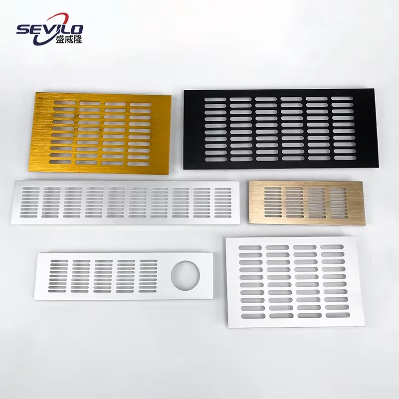 Aluminum alloy ventilation grille air grille vent cover wall decor door grille air vent