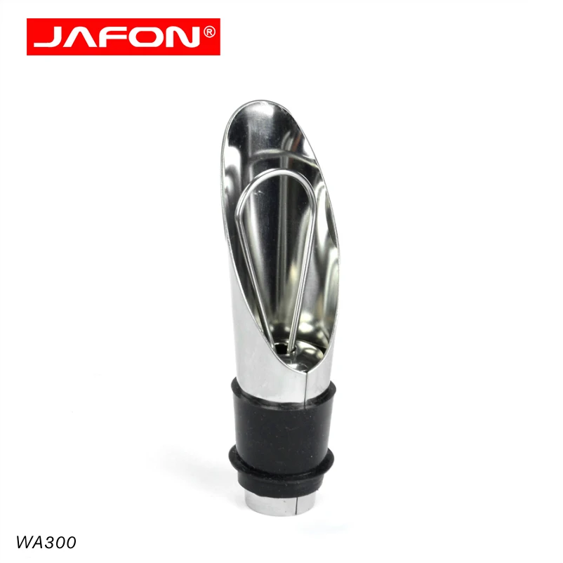 Jafon Wine Pourer Hot Sale Portable Mini Luxury Air Aerator stainless steel Wine Bottle Pourer