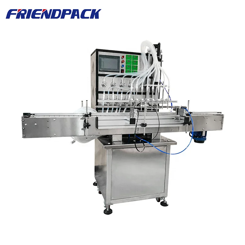 Automatic liquid filling machine 8-head magnetic pump filling machine liquor beverage quantitative dispensing machine