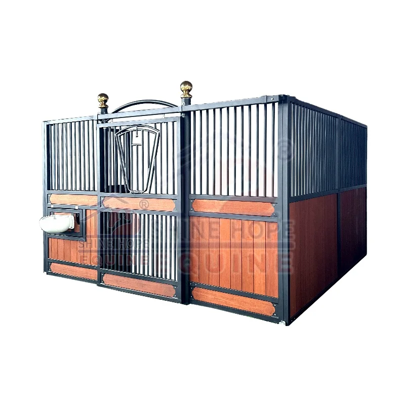 European equestrian american dream stables horse box steel stable doors horse barn