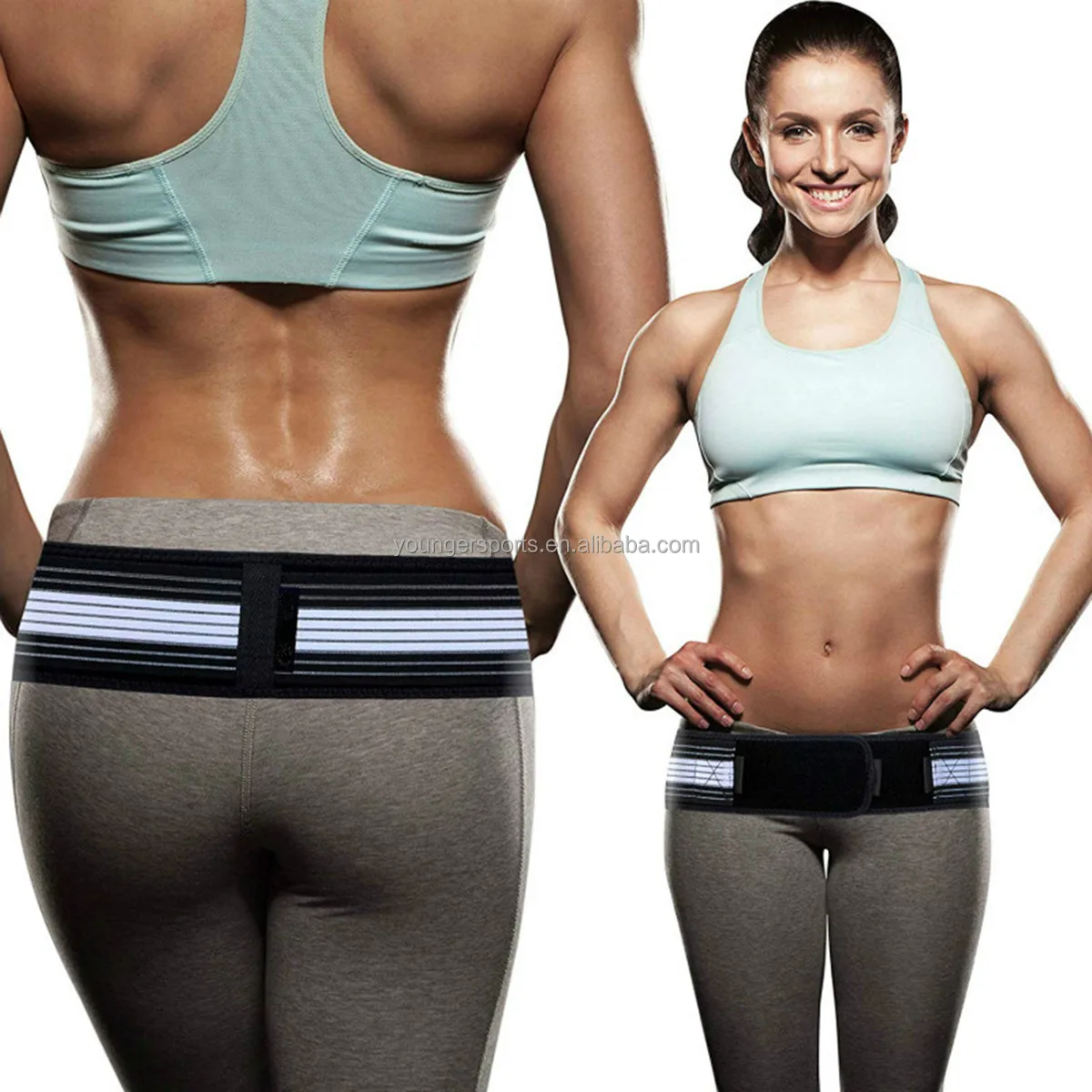 Si Joint Dysfunction Trochanter Brace Unisex Adjustable Sacroiliac Support belt Hip Joint Brace For Man and Women