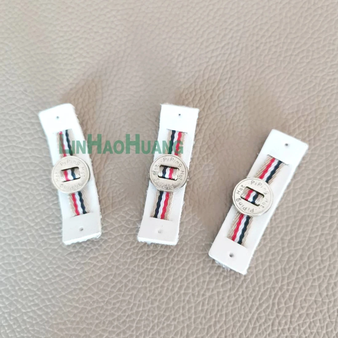  Этикетка из искусственной кожи с логотипом никеля и металлического сплава для джинсов/курток