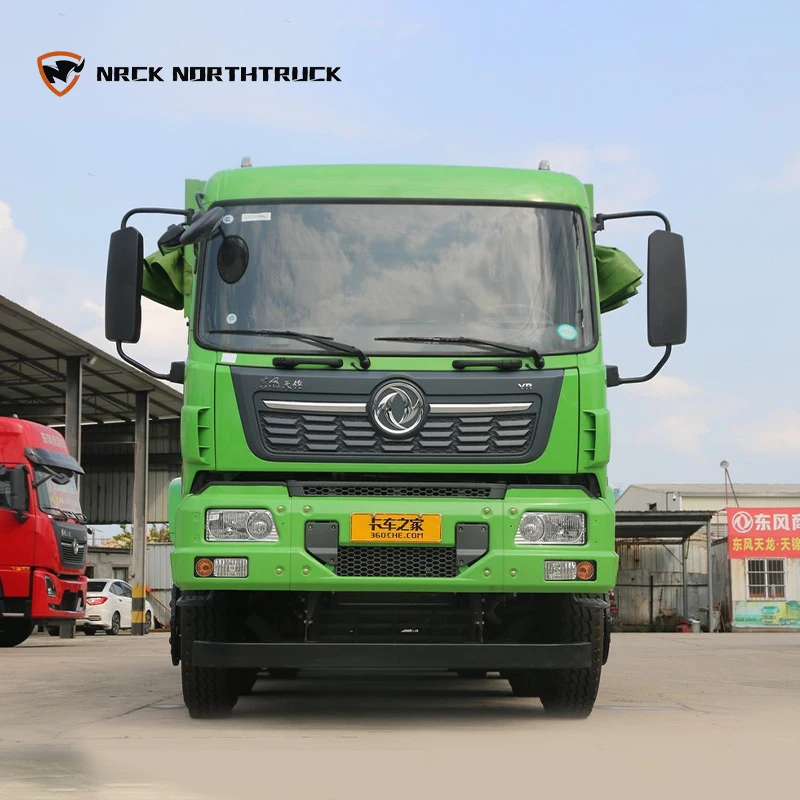 Heavy Duty New Trucks Dongfeng Tianjin VR Heavy Truck 350 HP 8X4 Dumper Tipper Tipping Dump Truck