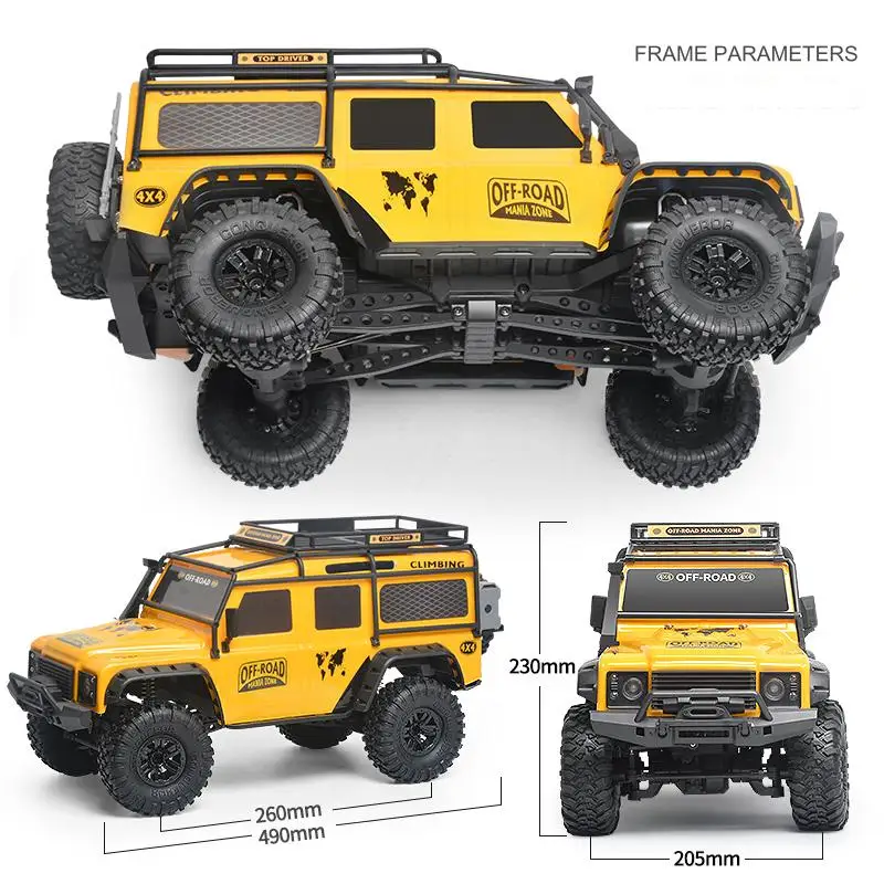 Игрушки Lehoo 1/10 масштаб гоночный автомобиль Радиоуправляемый гусеничный внедорожник грузовик с дистанционным управлением игрушечный