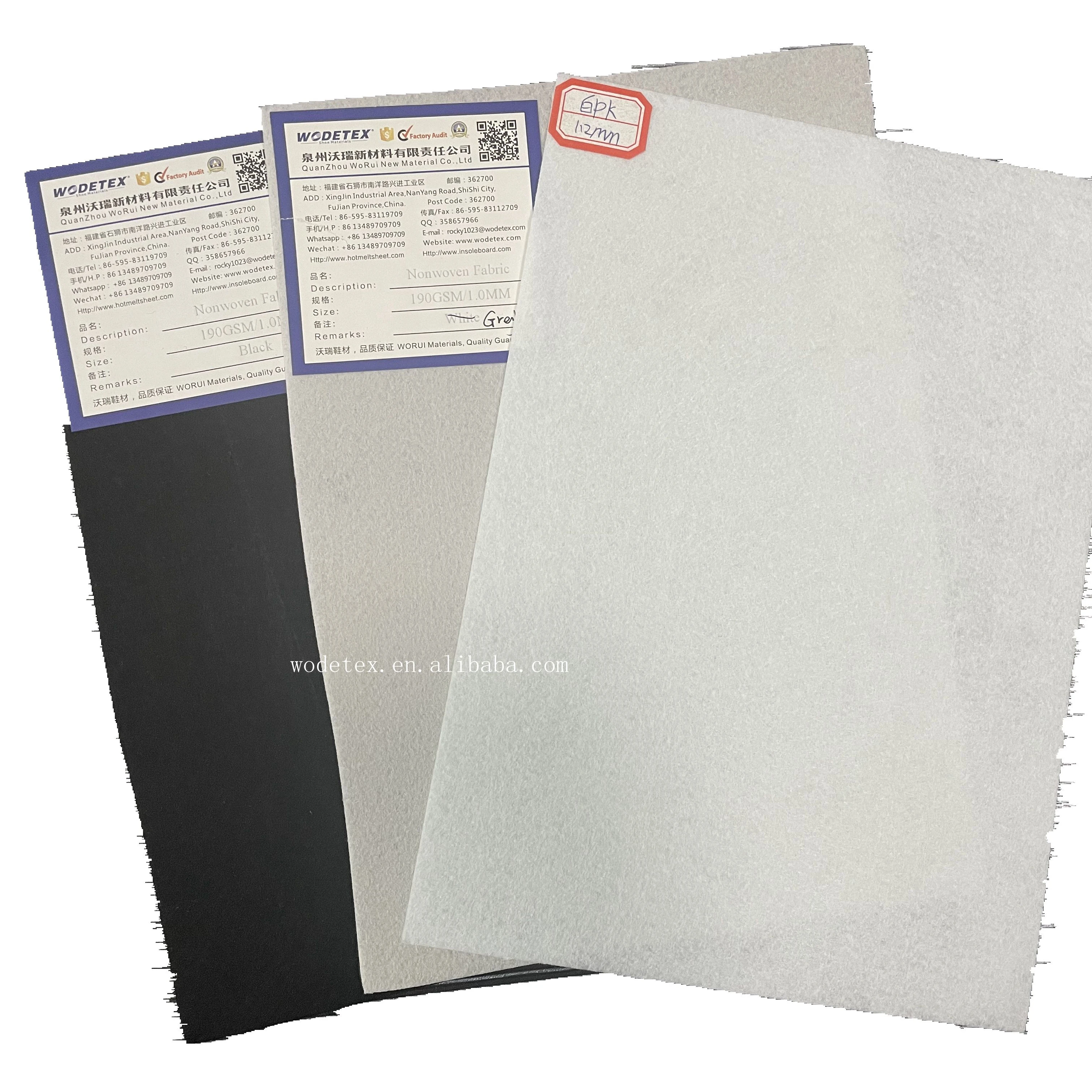 PK Nonwoven Lining Nonwoven Fabric of Cloth Shoe Bags Shoe Lining cloth