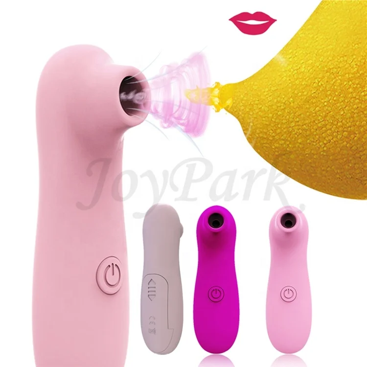JoyPark Waterproof Silicone Clitoris Pussy Nipple Breast Stimulator Sucker Sucking Vibrator Sex Toys women