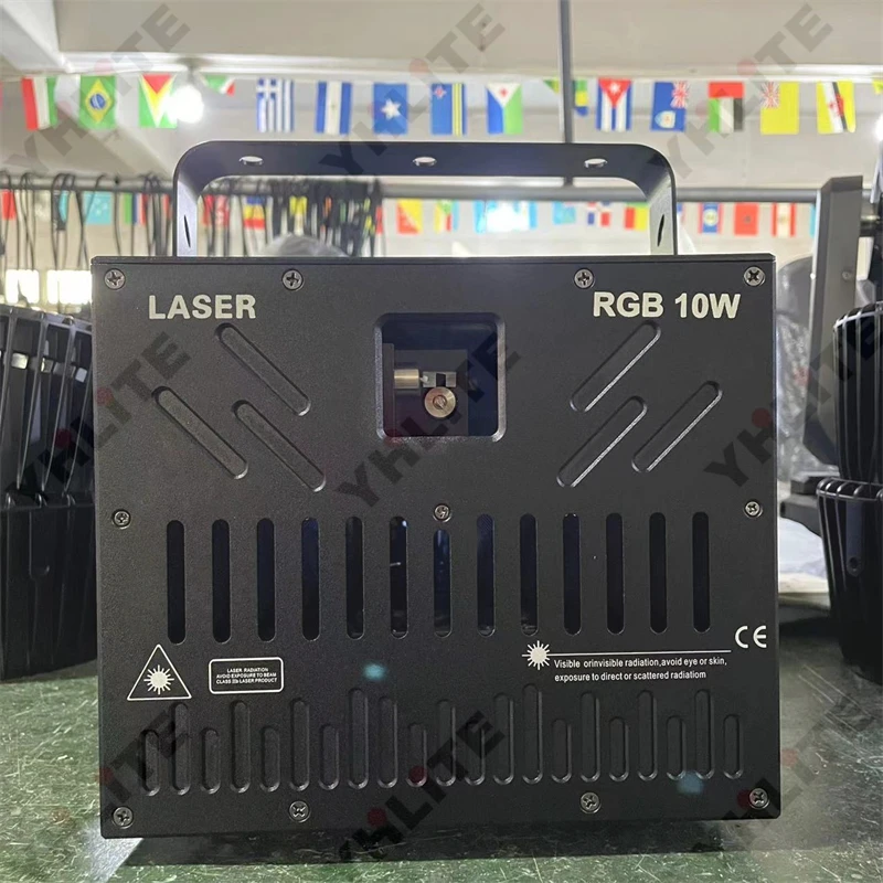 10W RGB laser light 10w full color animation laser Pangolin QS FB3 FB4 Phoenix laser software beyond DJ club bar pub