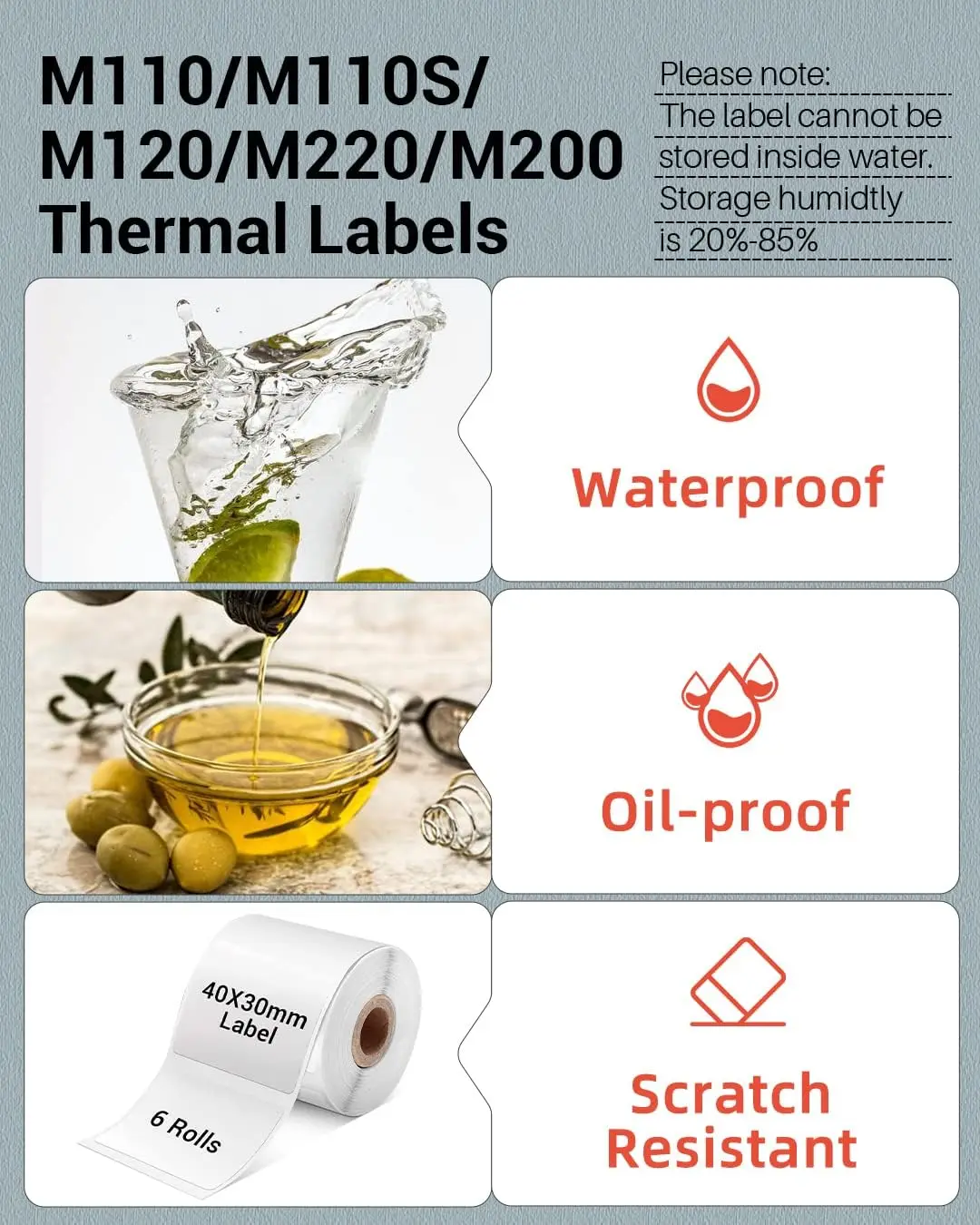 Self Adhesive 4x6 100*150mm Blank Waterproof Printer Compatible Sticker Paper Barcode Direct Thermal Shipping Label