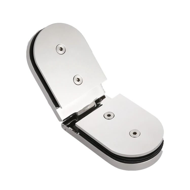 Frameless 8-12mm Shower Room Sliding Door  Fittings  Bathroom Clips Shower Tempered Glass Hardware