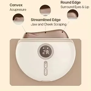 Natural Hot Stone Facial Scrapping Massager Promote Facial Blood Circulation Tool Face  Lifting Neck Face Beauty Device Home use