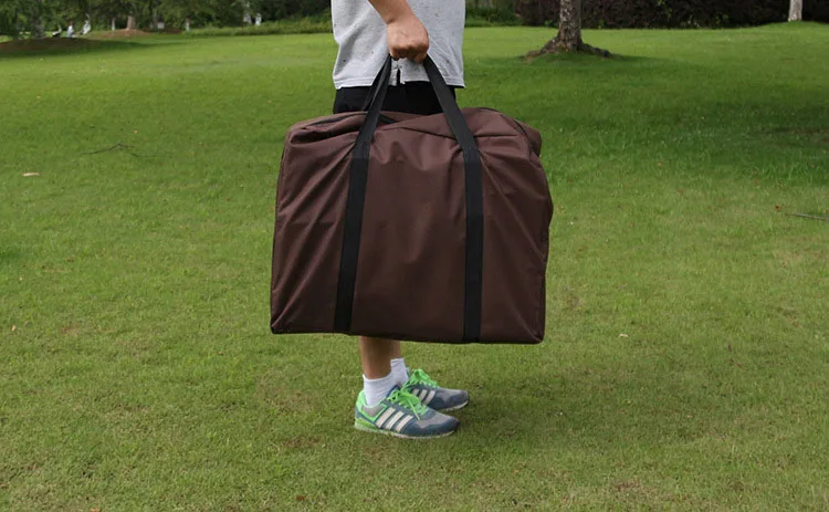 Wholesale Outdoor Folding Table And Chair 7-piece Set Aluminum Alloy Portable Storage Stool Leisure Camping Table Combination Se