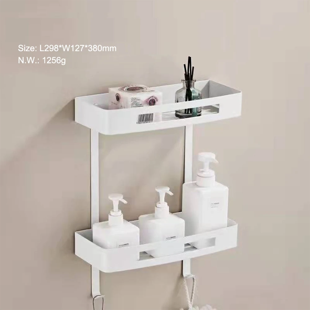 Bathroom Accessories Bathing Hanger Double Triangle Basket Towel Rack