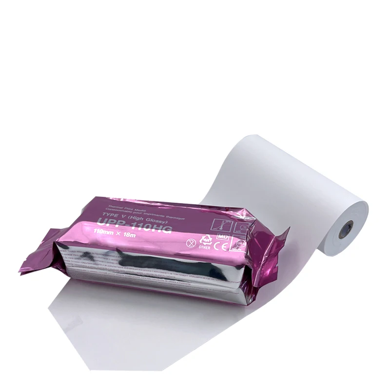 Ultrasound Thermal Paper Roll High Glossy UPP-110HG Type v 110*18m UST-110HG &K91HG&KP91HG For Sony&UST INC.&MITSHUBISHI