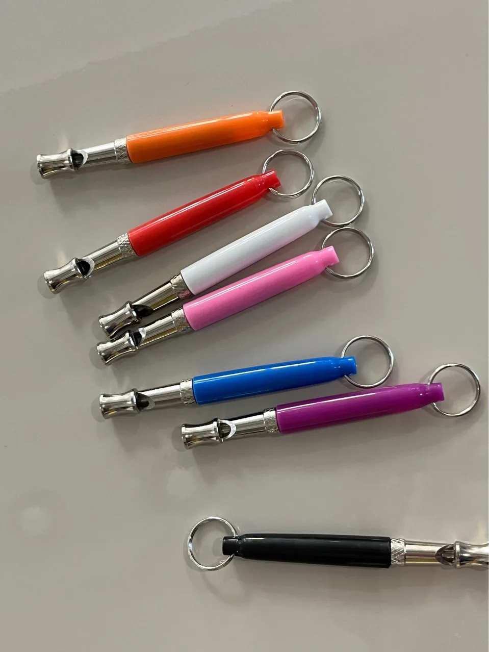 Professional Adjustable Stainless Steel Ultrasonic Pet Dog Training Whistle for Dog Daily Training