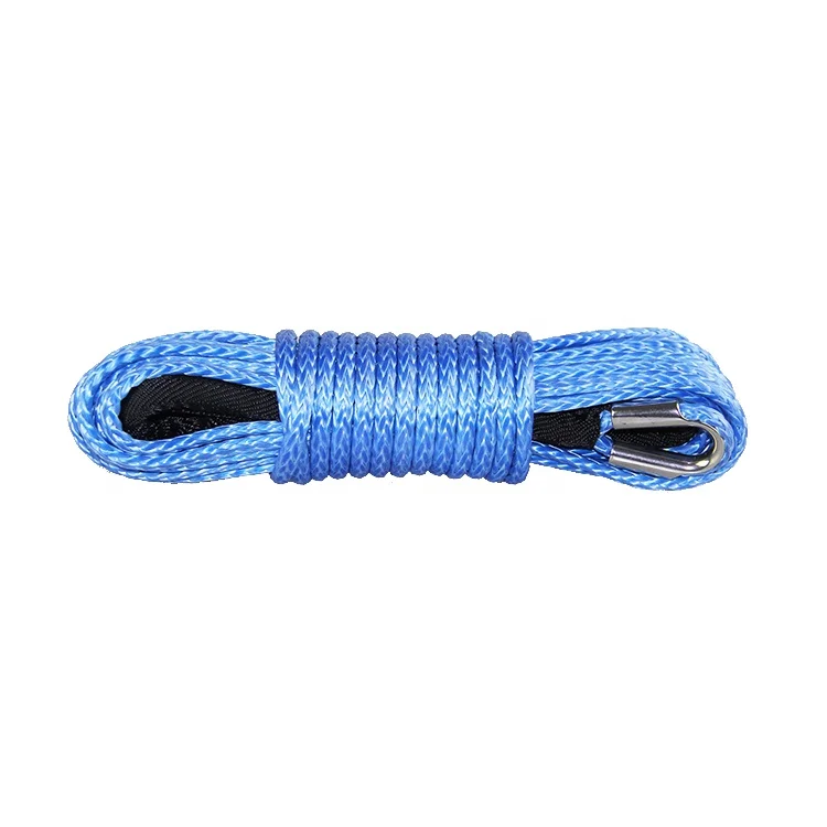 Best price of synthetic UHWMPE winch towing rope for off road ATV TUV recovery