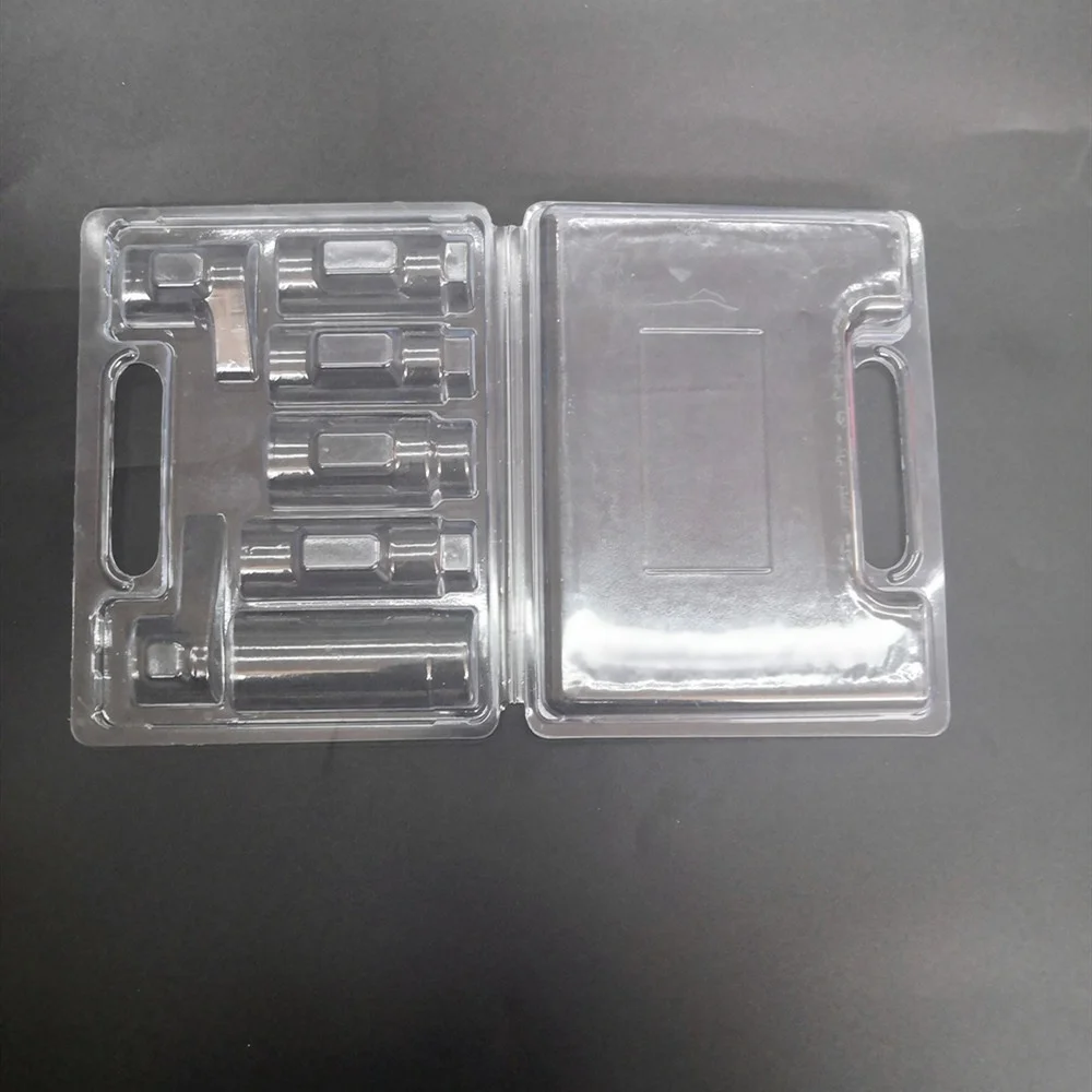 customized plastic clamshell   blister packaging for valve set