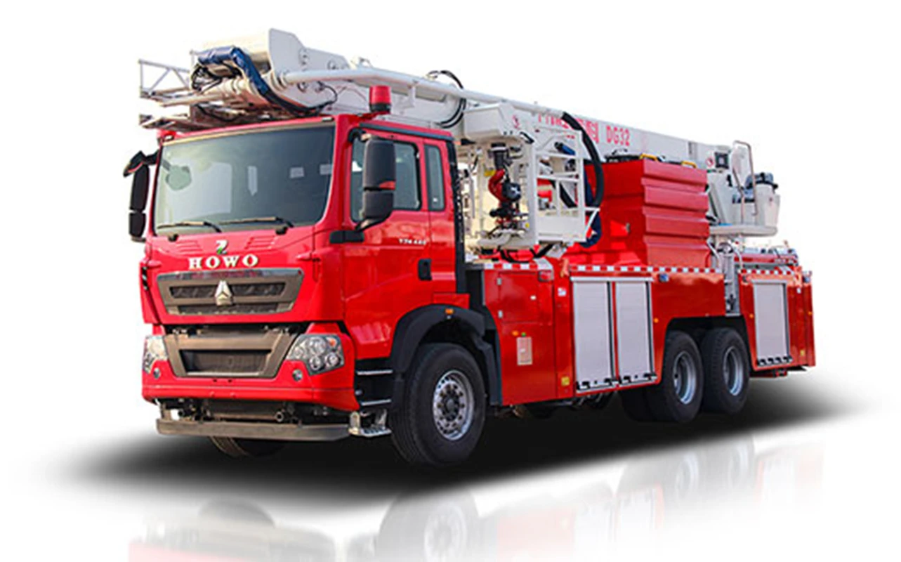 DG54 tank fire truck Platform Fire Fighting Vehicle