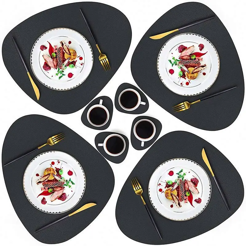 Placemats for Kitchen Table and Dining Room, Heat-Resistant and Surface Washable Placemat, 17x14.5inch