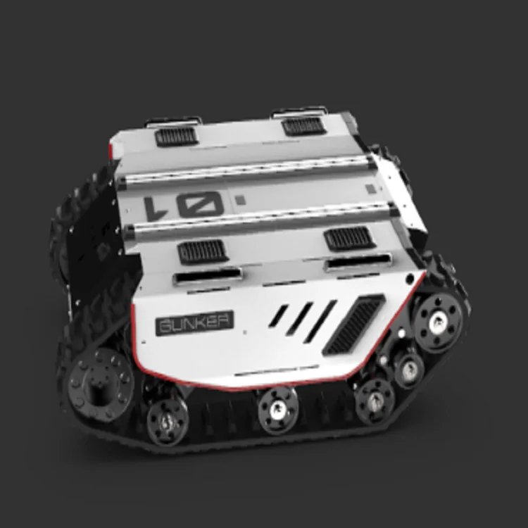 Робот-гусеница BURKET UGV Robot без драйвера полезная нагрузка 80 кг с роботом AUBO/UR для сотрудничества супермощный робот cross