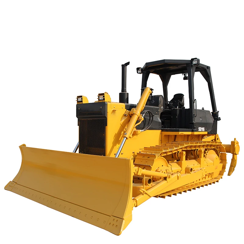 Earthmoving Machinery SD16 160HP  SHANTUI Crawler Bulldozer For Sale