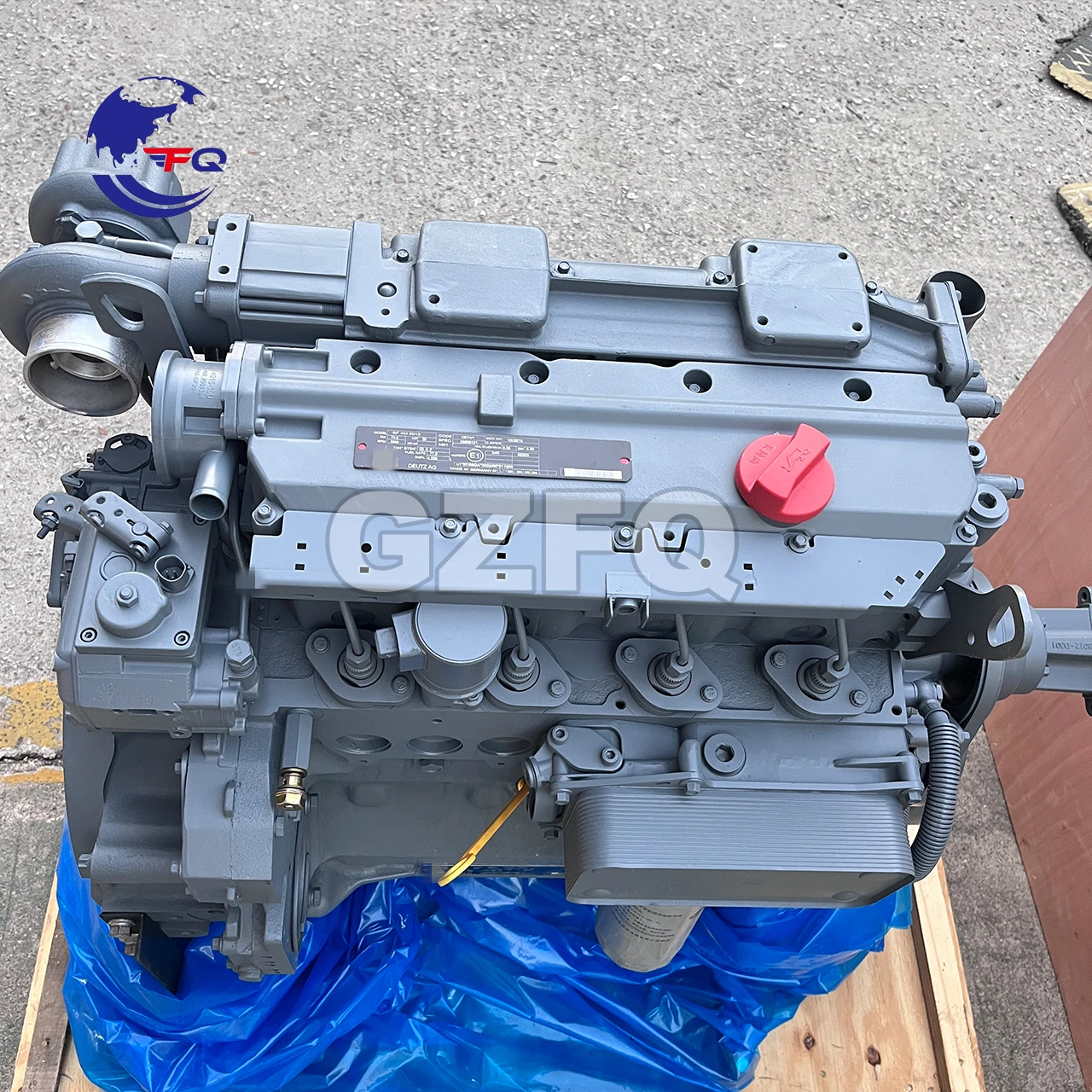 Новый Подержанный двигатель DEUTZ 74 кВт SN:10539215 BF4M2012 BF6M2012 в сборе для экскаватор погрузчик бульдозер грузовик