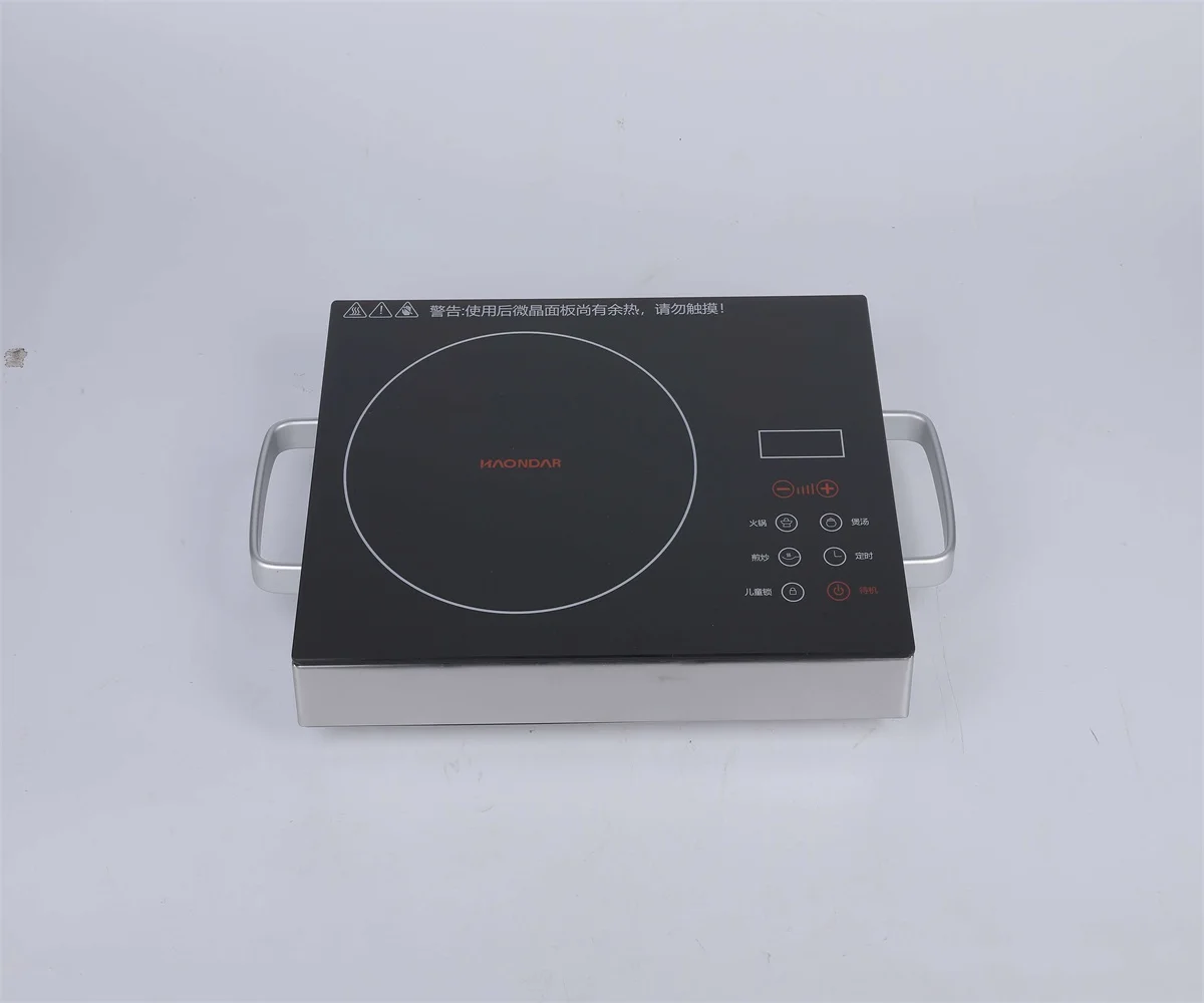 Touch sensor and digital control electric infrared ceramic induction hob cooker cooktop hot plate burner for home cooking use