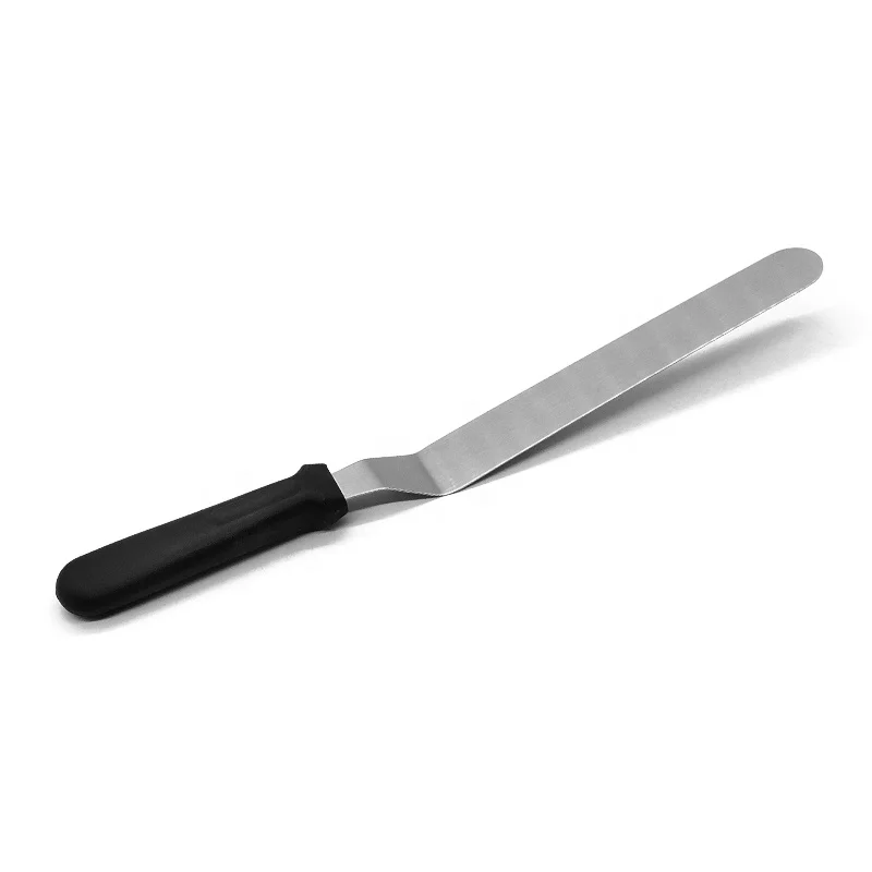Angled Cake Frosting Spatula Professional Stainless Steel Pancake Spatula
