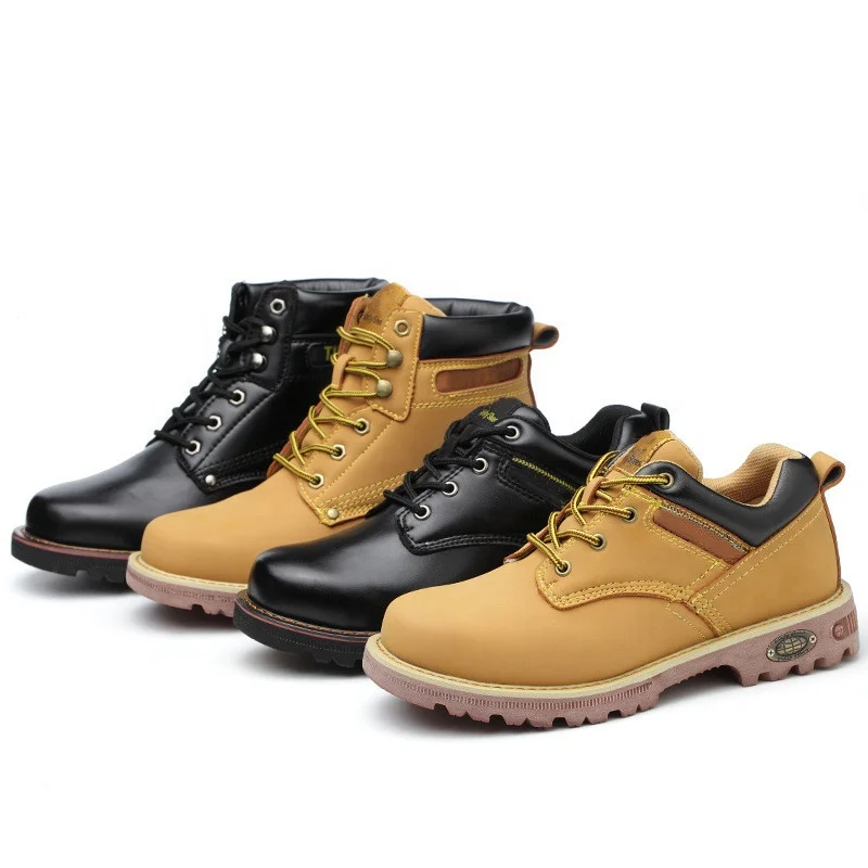 FUNTA european style High Cut Mining Safety work Boots